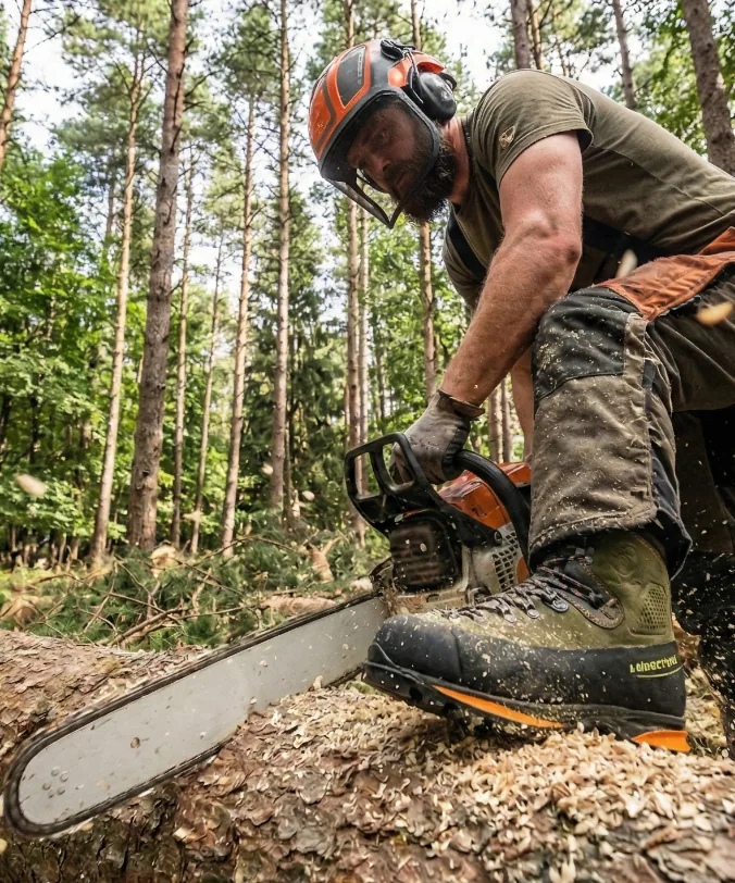 Longstone chainsaw boots category